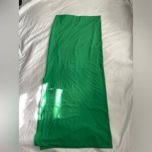 Green Maxi Skirt